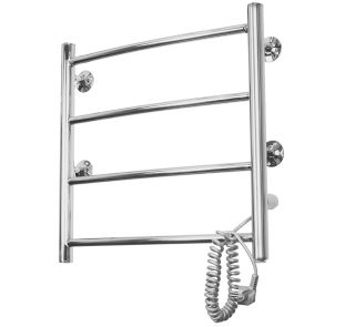 Полотенцесушитель электрический Domoterm Классик DMT 109-4 50x50 EK R хром